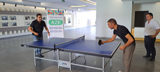 Goranboyda stolüstü tennis üzrə turnir keçirildi
