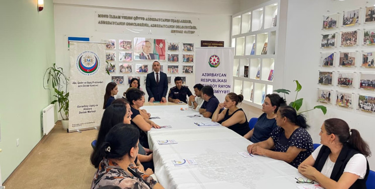 Goranboyda “Gender əsaslı mübarizə” mövzusunda maarifləndirici tədbir keçirildi
