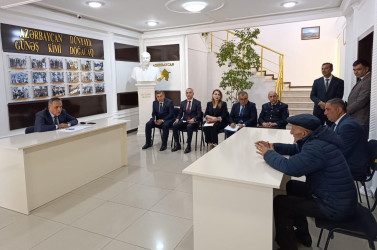 Goranboy rayon İcra Hakimiyyətində vətəndaşlar qəbul edildi, müraciətləri dinlənildi