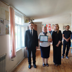 Goranboyda 1 İyun – Uşaqların Beynəlxalq Müdafiəsi Günü ilə bağlı tədbirlərin təşkilində fərqlənən kollektivlərin təltif olunması davam edir