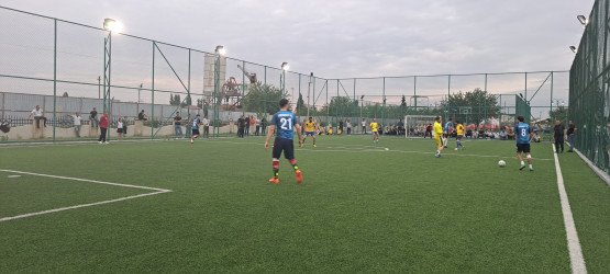 Goranboy rayonunda "Yaşıl dünya naminə həmrəylik ili" çərçivəsində mini-futbol üzrə "Goranboy rayon kuboku" keçirildi