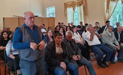 Aşağı Ağcakənddə səyyar qəbul keçirildi