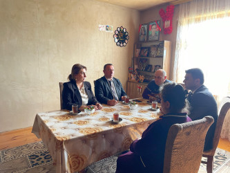 Goranboyda Qurban bayramı münasibəti ilə 500-dən çox ailə ziyarət olunaraq bayram sovqatları təqdim olundu