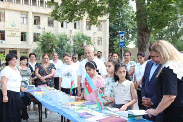 Goranboyda “Azərbaycan Əlifbası və Azərbaycan Dili Günü” ilə bağlı tədbir keçirildi