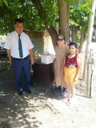 Goranboy rayon İcra Hakimiyyəti tərəfindən, Qurban bayramı mübasibətilə şəhid, qazi, çernobıl əlili və aztəminatlı ailələrə bayram sovqatları verildi