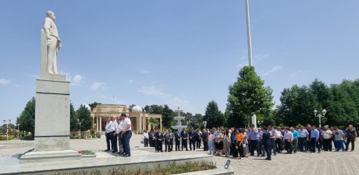 Goranboyda  “Heydər Əliyev Azərbaycanın meliorasiya və su təsərrüfatı kompleksinin inkişafına misilsiz töhfələr vermişdir.”  mövzusunda elmi-praktik konfrans keçirildi.