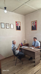 Goranboyda vətəndaş qəbulları davam edir