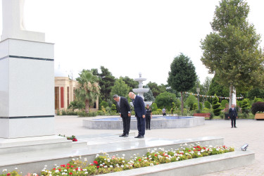 Energetika naziri Pərviz Şahbazov Goranboyda vətəndaşları qəbul etdi