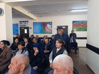 Goranboyda növbəti səyyar qəbul Dəyirmanlar kəndində keçirildi