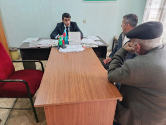 Goranboyda vətəndaşların müraciətlərinə xüsusi diqqət yetirilir