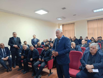 Goranboyda növbəti səyyar qəbul Səmədabad kəndində keçirildi