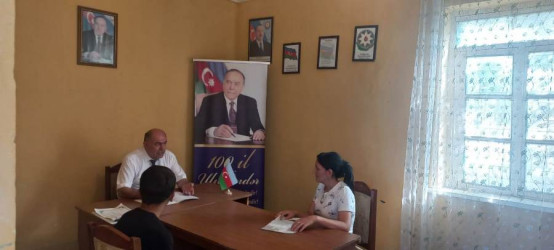 Goranboyda vətəndaş qəbulları davam edir