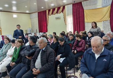Düzqışlaq kəndində səyyar qəbul keçirildi