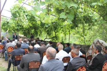 Erkeç kəndində səyyar qəbul keçirildi