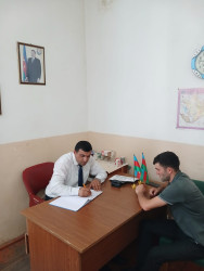 Goranboyda vətəndaş qəbulları davam edir