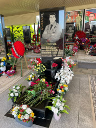 Goranboyda səhiyyə işçiləri şəhid, hərbi tibb işçisi Nuriyev Nofəl Xaliq oğlunun xatirəsini yad etdilər