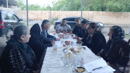 Goranboyda Qurban bayramı münasibəti ilə 500-dən çox ailə ziyarət olunaraq bayram sovqatları təqdim olundu