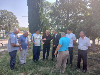 Səfikürd kəndində  “Yaşıl dünya naminə həmrəylik ili“  ilə  bağlı, su  ehtiyatlarından səmərəli istifadə  məqsədilə  görüş keçirildi.