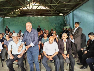 Goranboyda növbəti səyyar qəbul Todan kəndində keçirildi