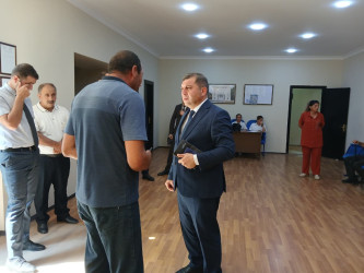 Goranboyda vətəndaş qəbulları davam edir