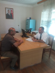 Goranboyda vətəndaş qəbulları davam edir