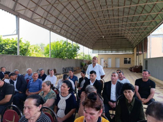 Həmənli kəndində səyyar qəbul keçirildi