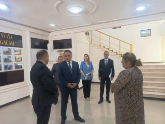 Goranboy rayon İcra Hakimiyyətində vətəndaşların müraciətləri dinlənildi