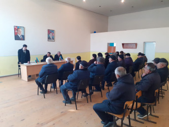 Goranboyda inzibati ərazi dairəsi üzrə nümayəndəliklərdə hesabat iclasları keçirilir