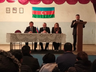 Goranboyda inzibati ərazi dairəsi üzrə nümayəndəliklərdə hesabat iclasları davam etdirilir