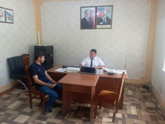 Goranboyda vətəndaş qəbulları davam edir