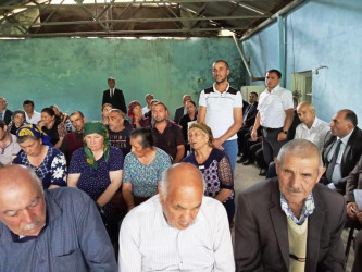 Goranboyda növbəti səyyar qəbul Todan kəndində keçirildi