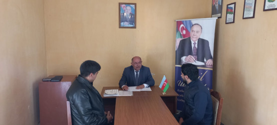Goranboyda vətəndaşların müraciətlərinə  xüsusi diqqət yetirilir.