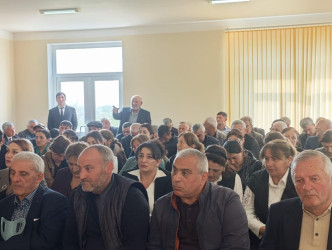 Xınalıda səyyar qəbul keçirildi