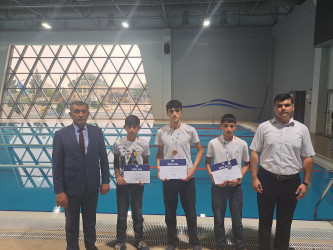 Goranboyda üzgüçülük idman növü üzrə rayon turniri keçirildi