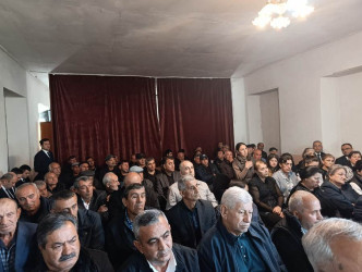 Goranboyda növbəti səyyar qəbul Nizami kəndində keçirildi