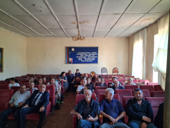 Goranboy rayonunun Səfikürd kəndində 2026–2030-cu illər üçün Dövlət Proqramının icrası ilə bağlı marifləndirici görüş keçirildi
