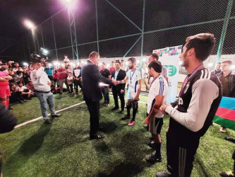 Goranboyda "Şuşa ili"-nə həsr olunmuş mini futbol üzrə rayon birinciliyinə yekun vurulub.