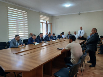 Goranboyda vətəndaş qəbulları davam edir