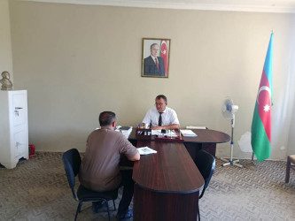 Goranboyda vətəndaş qəbulları davam edir