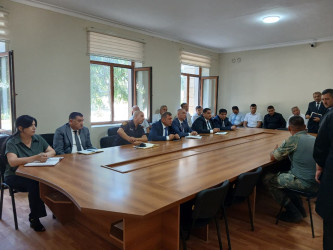 Goranboyda vətəndaş qəbulları davam edir