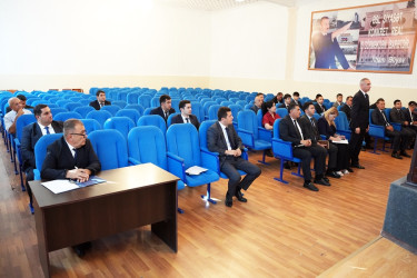 Goranboy rayon İcra Hakimiyyətində aparat iclası keçirildi