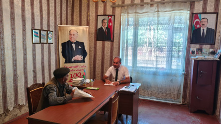 Goranboyda vətəndaş qəbulları davam edir