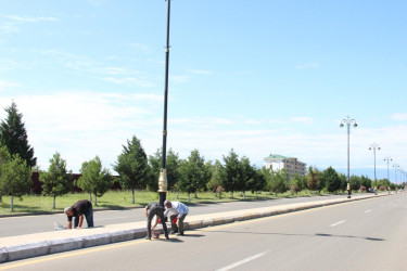 Goranboyda  genişmiqyaslı abadlıq və yenidənqurma işləri surətlə davam etdirilir