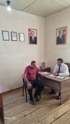 Goranboyda vətəndaş qəbulları davam edir