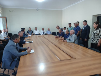 Goranboyda vətəndaş qəbulları davam edir