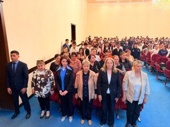 Goranboyda “Şəhərsalma və Memarlıq ili” çərçivəsində 28 May – Müstəqillik Günü  ilə bağlı “Müstəqilliyimiz Əbədidir” adlı tədbir keçirildi