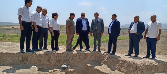 Goranboyda “Şəhərsalma və Memarlıq ili” çərçivəsində arxeoloji qazıntılar davam edir