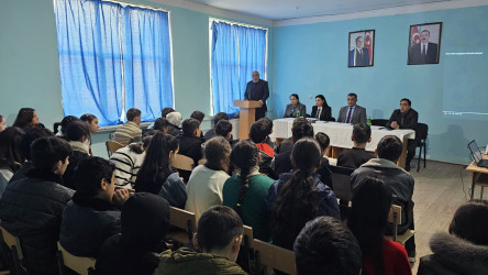 Goranboyda, “Erkən nikahın və qohumlar arasında nikahın mənfi fəsadları" mövzusunda maarifləndirici tədbir keçirildi