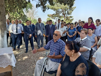 Qazanbulaq qəsəbəsində səyyar qəbul keçirildi