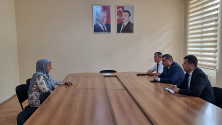 Goranboy rayon İcra Hakimiyyətində vətəndaşların müraciətləri dinlənildi
